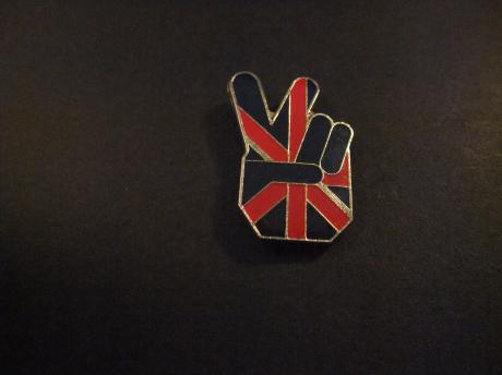 Engelse motor pin ( vlag )